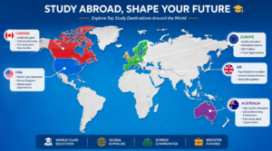 Top Scholarship Destinations Popular study abroad destinations offering fully funded scholarships